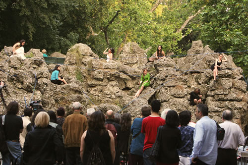 Le gobbe nel giardino